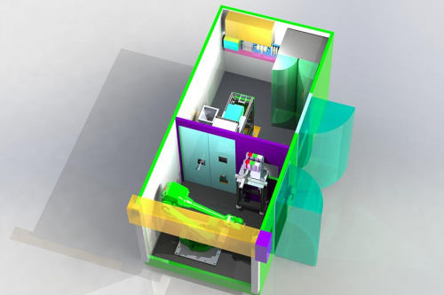 Steel Dynamics medium section mill for AIC's robotic tagging station in the American market.